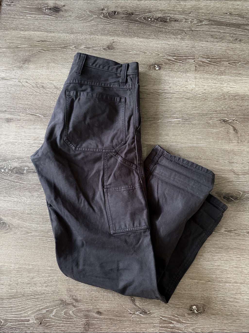 Madewell Men's Black Utility Pants - Durable Workstyle Trousers